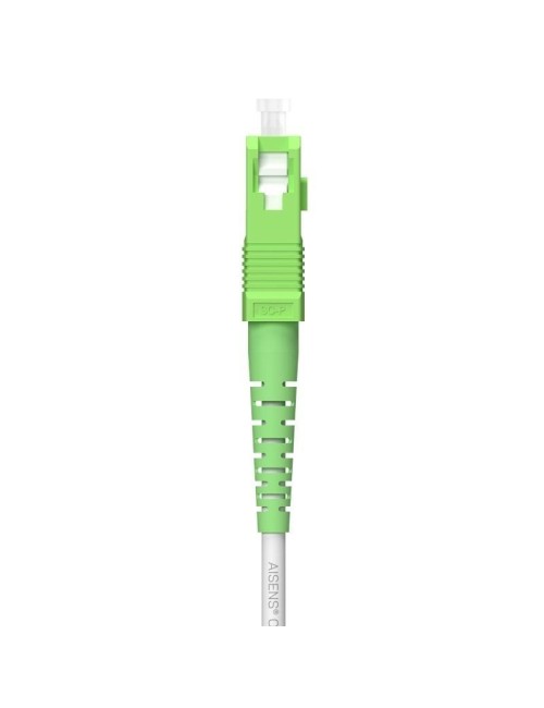 Bobina de Fibra Óptica G657A2 3.0 9/125 SMF Aisens A152-0619/ LSZH/ 150m/ Blanco