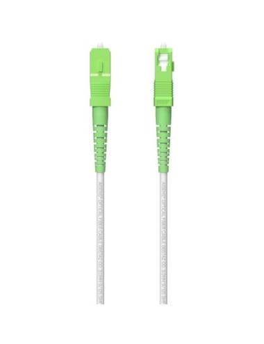Bobina de Fibra Óptica G657A2 3.0 9/125 SMF Aisens A152-0620/ LSZH/ 200m/ Blanco