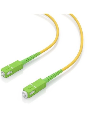 Cable de Fibra Óptica G657A2 3.0 9/125 SMF Aisens A152-0984/ LSZH/ 10m/ Amarillo