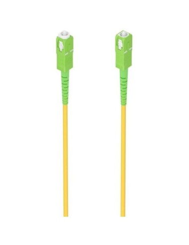 Cable de Fibra Óptica G657A2 3.0 9/125 SMF Aisens A152-0986/ LSZH/ 20m/ Amarillo