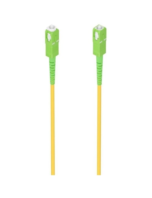 Cable de Fibra Óptica G657A2 3.0 9/125 SMF Aisens A152-0986/ LSZH/ 20m/ Amarillo