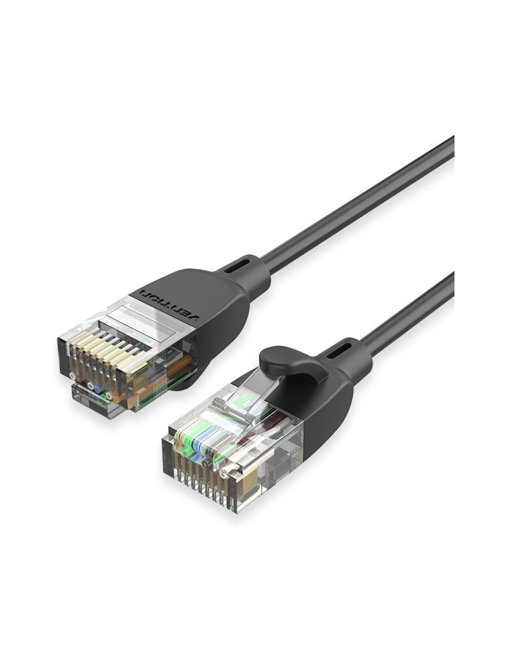 Cable de Red RJ45 UTP Vention IBIBI Cat.6A/ 3m/ Negro