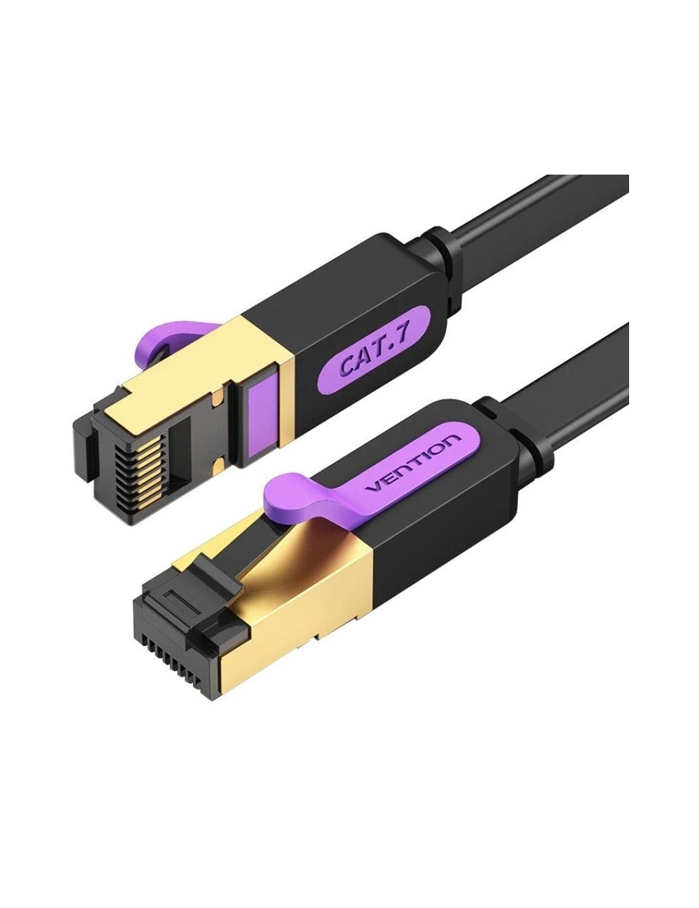 Cable de Red RJ45 SFTP Vention ICDBI Cat.7/ 3m/ Negro