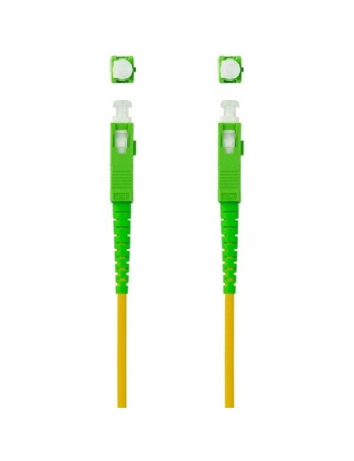 Cable de Fibra Óptica G657A2 Nanocable 10.20.0002/ LSZH/ 2m/ Amarillo