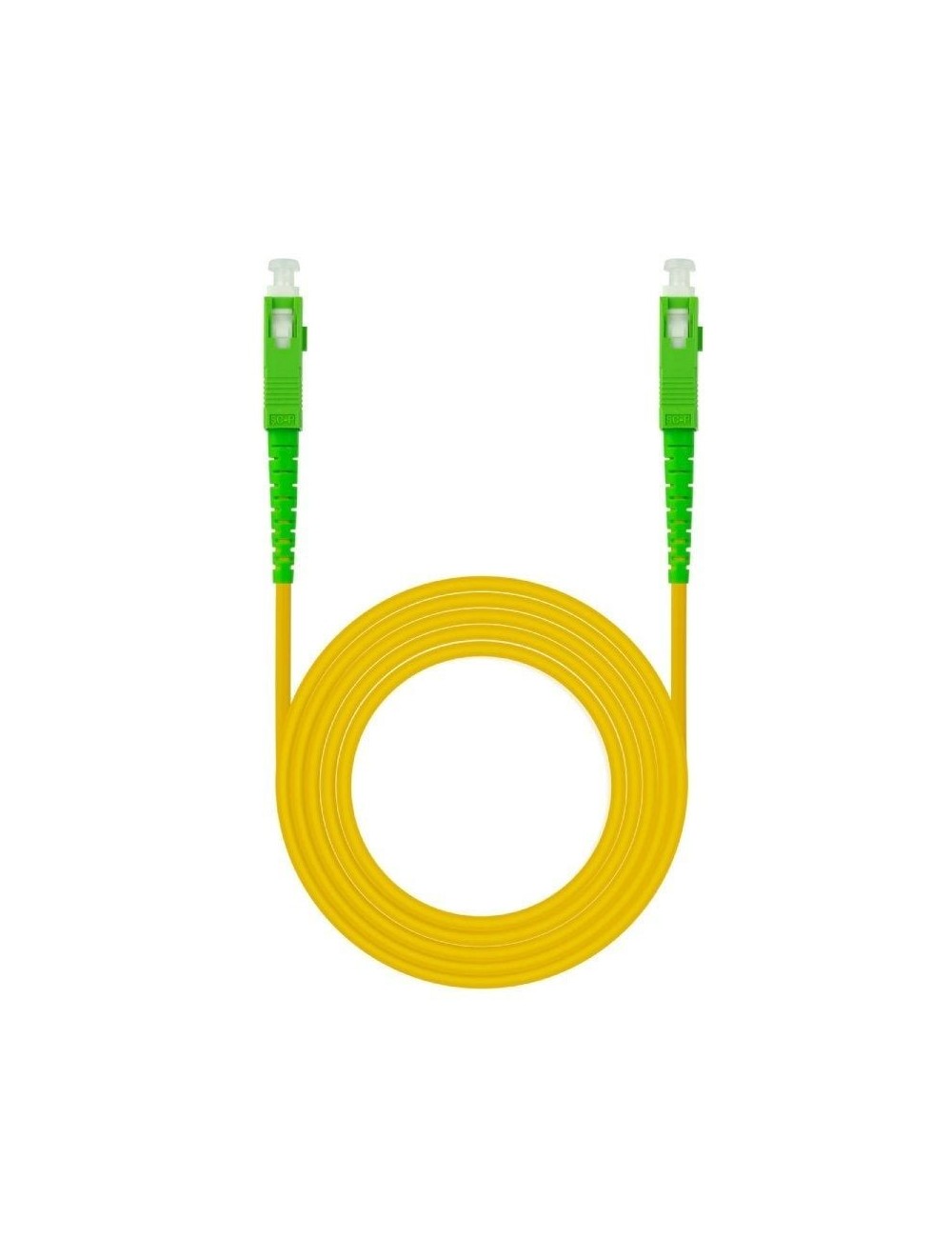 Cable de Fibra Óptica G657A2 Nanocable 10.20.0020/ LSZH/ 20m/ Amarillo