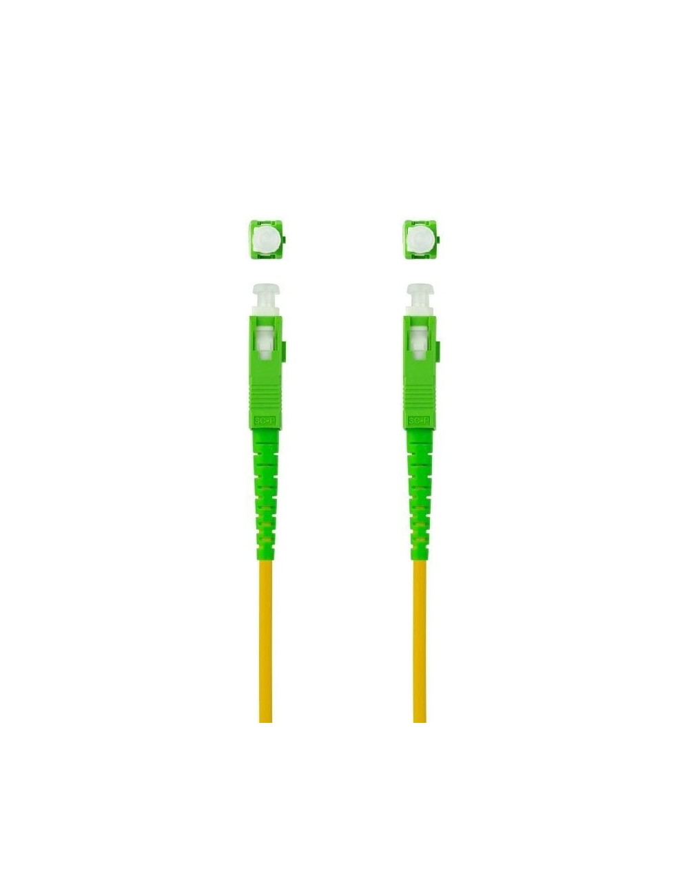 Cable de Fibra Óptica G657A2 Nanocable 10.20.0030/ LSZH/ 30m/ Amarillo