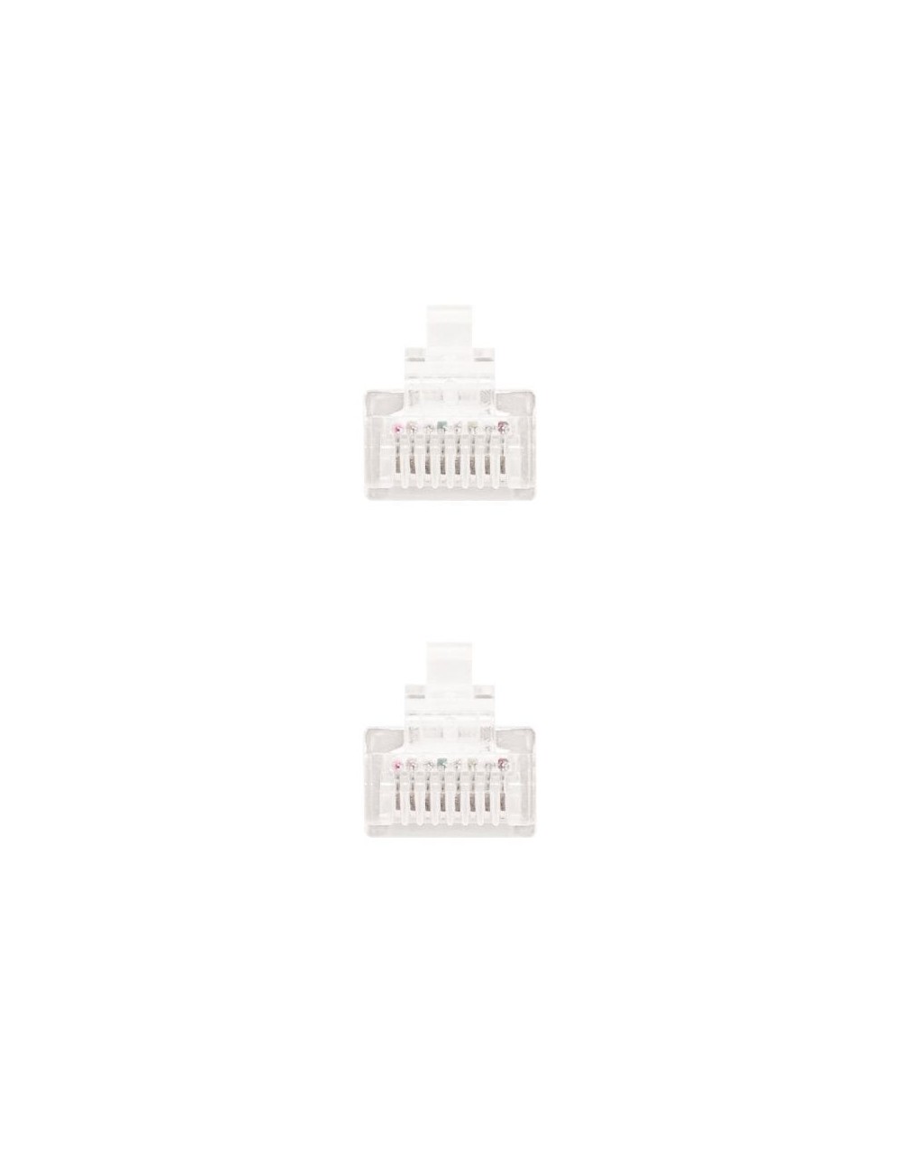 Cable de Red RJ45 UTP Nanocable 10.20.0102-W Cat.5e/ 2m/ Blanco