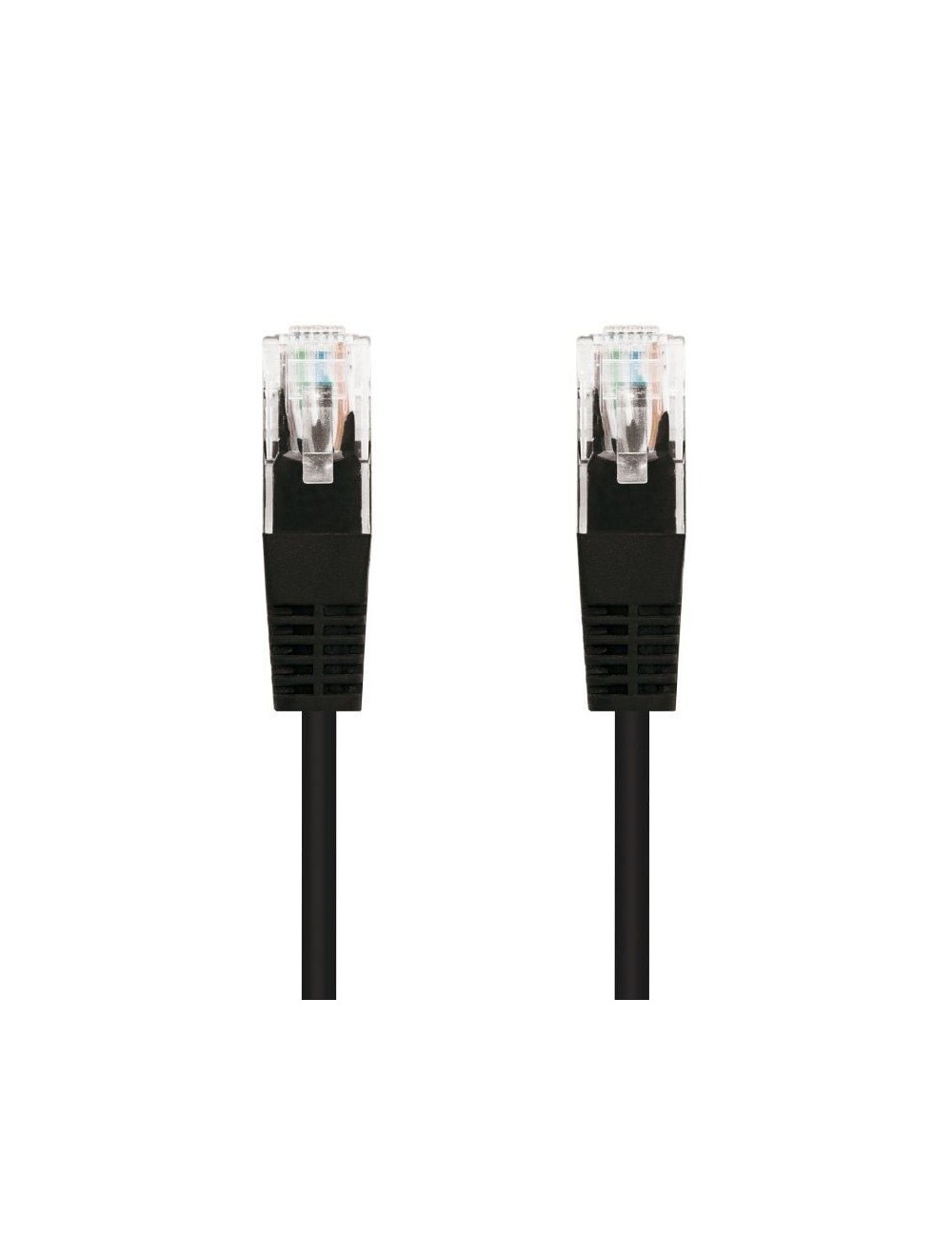 Cable de Red RJ45 UTP Nanocable 10.20.0105-BK Cat.5e/ 5m/ Negro