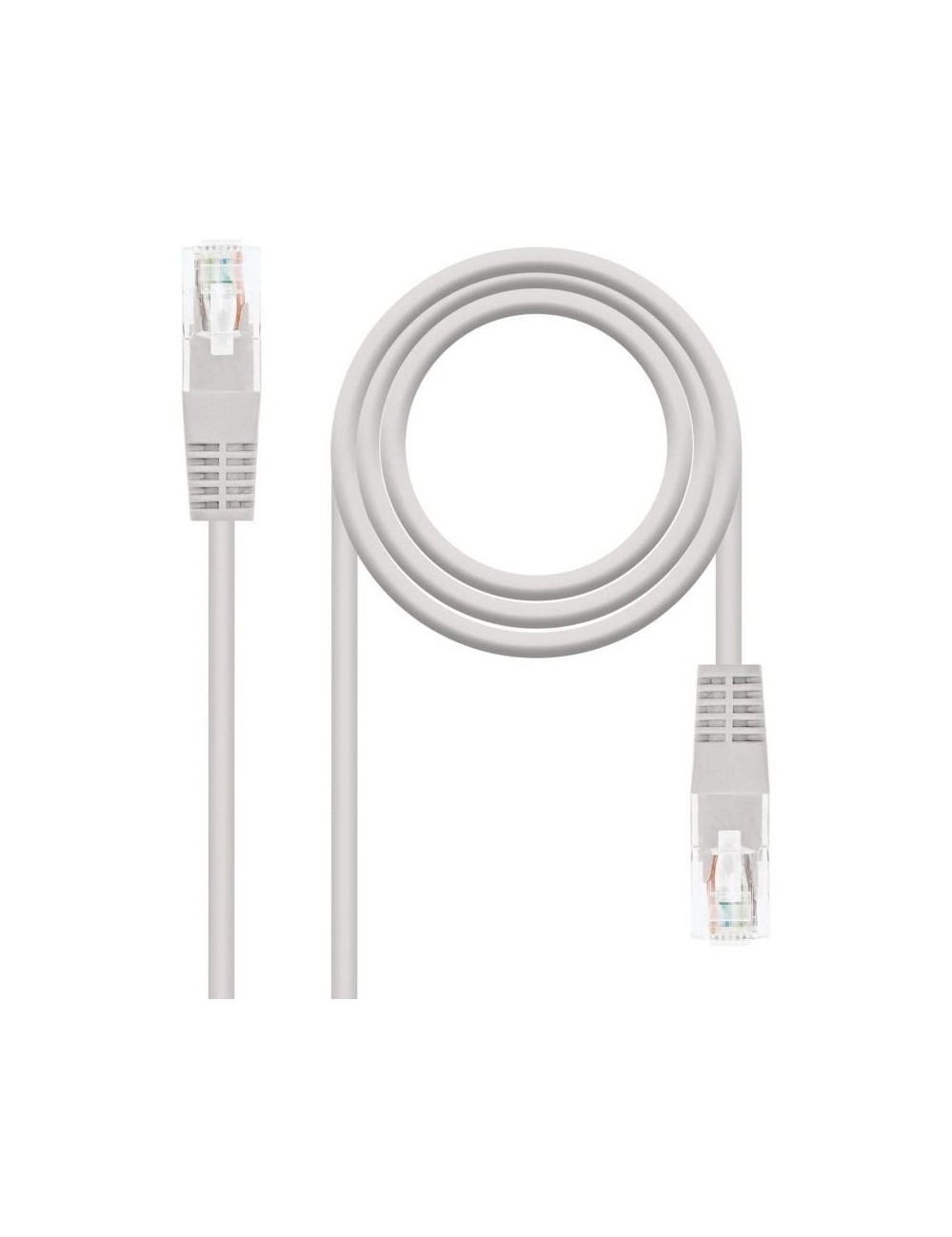 Cable de Red RJ45 UTP Nanocable 10.20.0120 Cat.5e/ 20m/ Gris