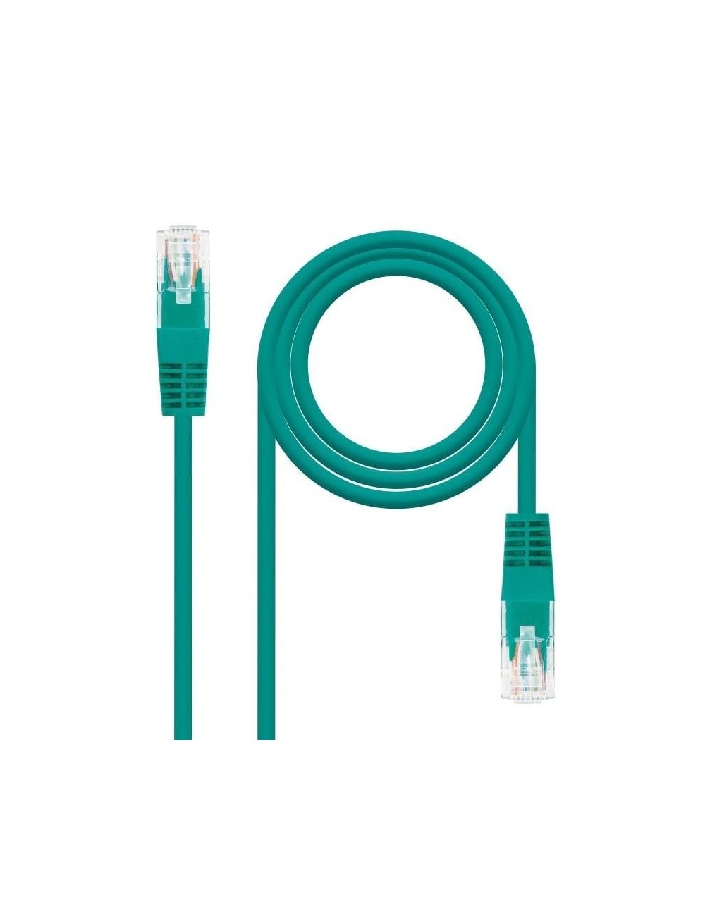 Cable de Red RJ45 UTP Nanocable 10.20.0400-L25-GR Cat.6/ 25cm/ Verde
