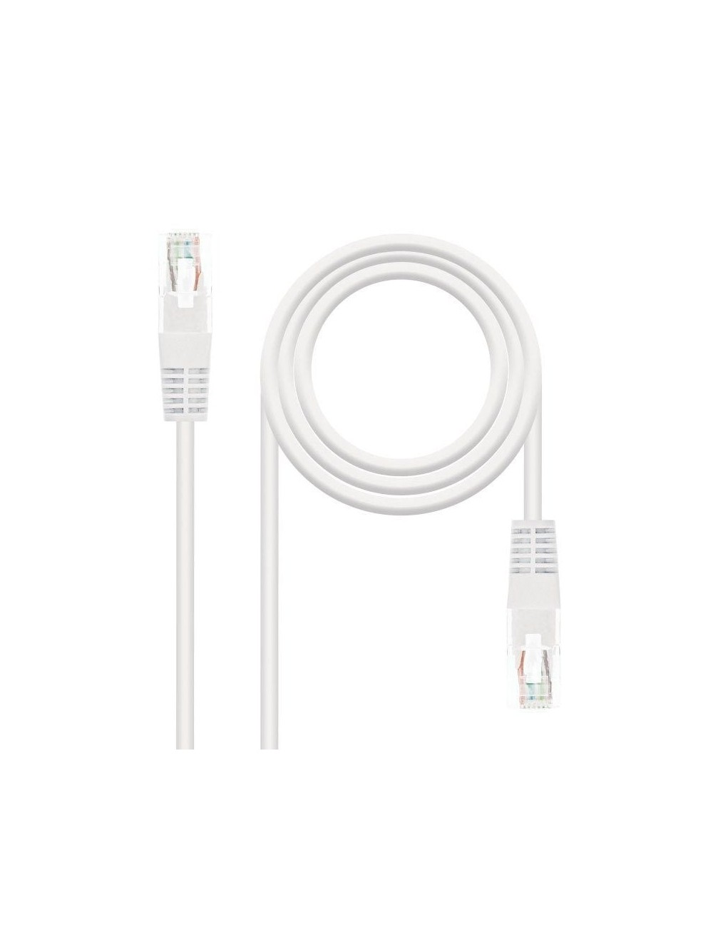 Cable de Red RJ45 UTP Nanocable 10.20.0400-L25-W Cat.6/ 25cm/ Blanco