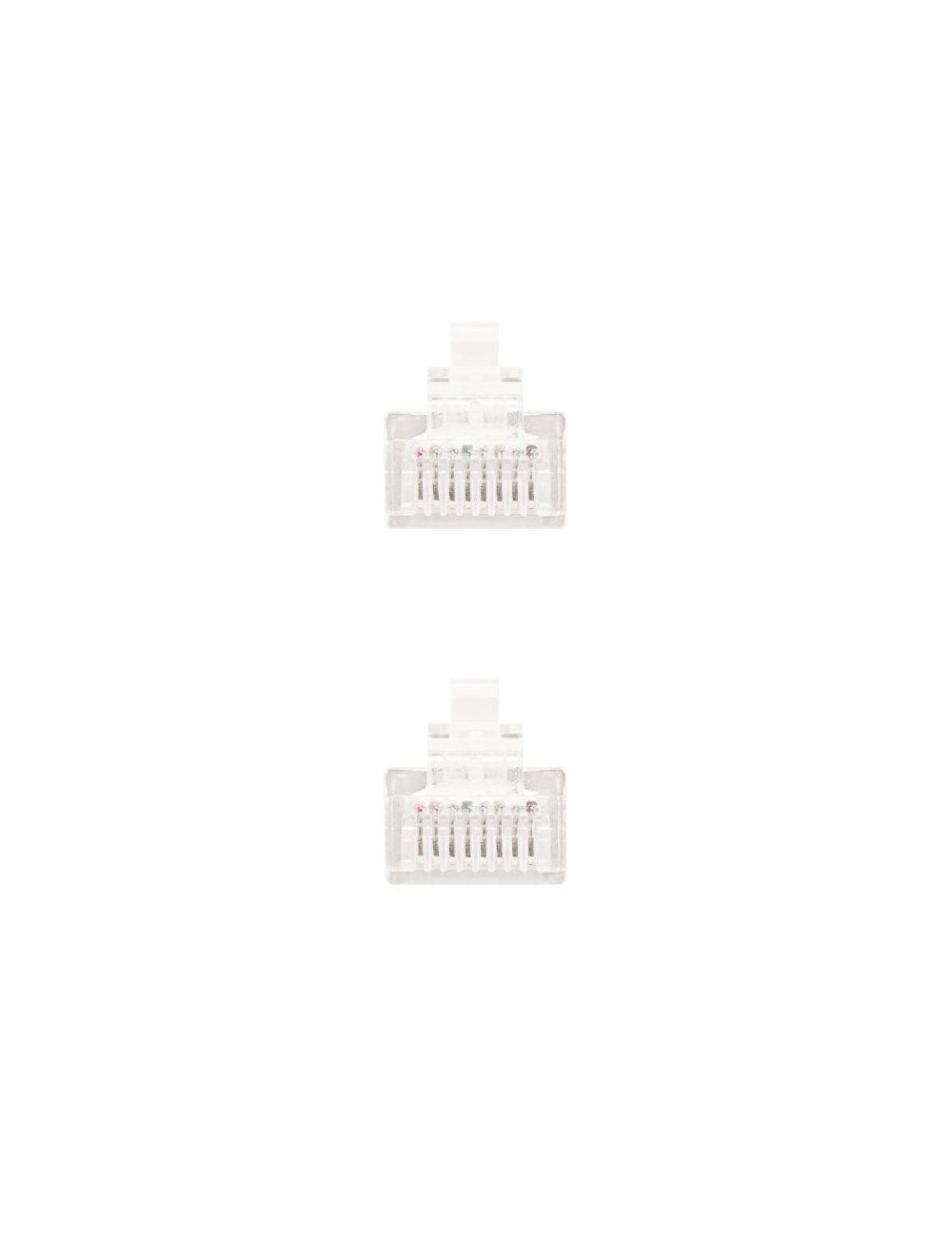Cable de Red RJ45 UTP Nanocable 10.20.0400-L25-W Cat.6/ 25cm/ Blanco