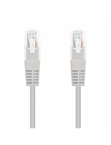 Cable de Red RJ45 UTP Nanocable 10.20.0400-L30 Cat.6/ 30cm/ Gris