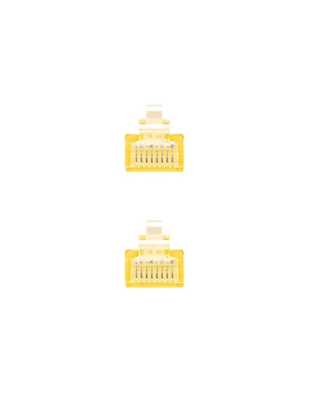 Cable de Red RJ45 UTP Nanocable 10.20.0400-Y Cat.6/ 50cm/ Amarillo