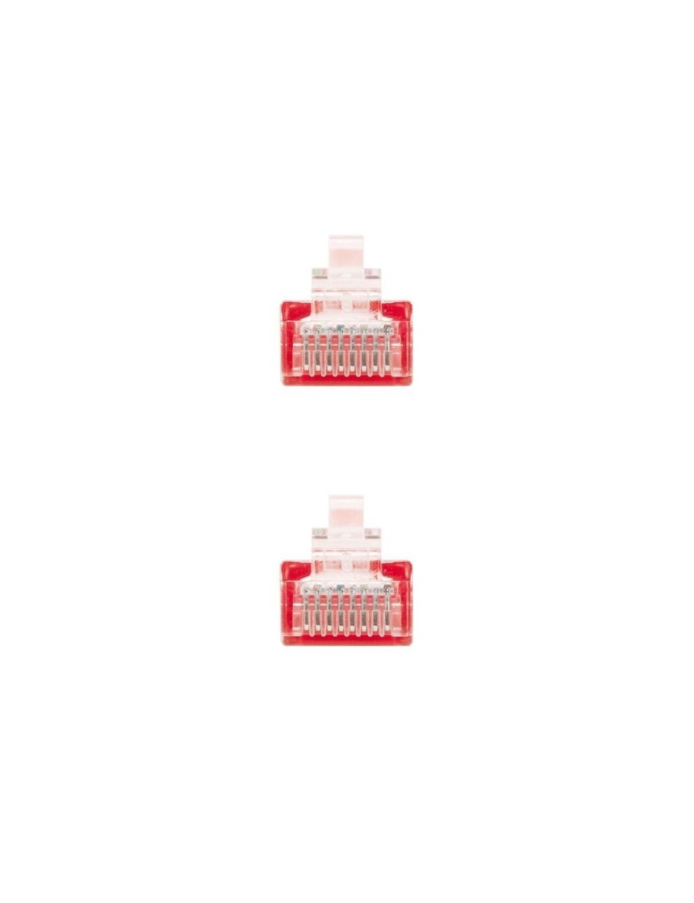 Cable de Red RJ45 UTP Nanocable 10.20.0401-R Cat.6/ 1m/ Rojo