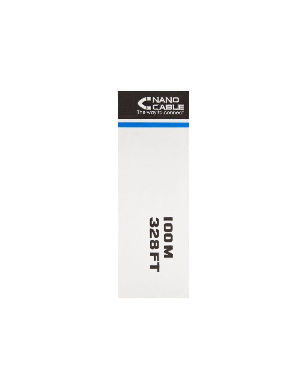 Bobina de Cable RJ45 FTP Nanocable 10.20.0902 Cat.6/ 100m/ Gris