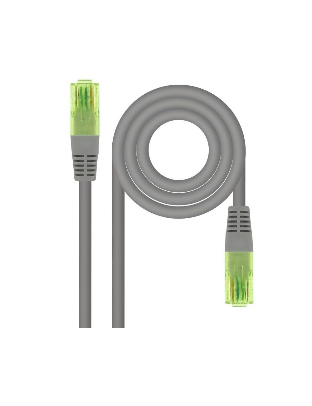 Cable de Red RJ45 UTP Nanocable 10.20.1402 Cat.6/ 2m/ Gris