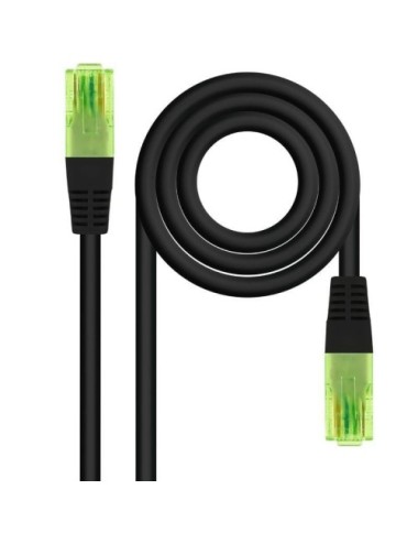 Cable de Red RJ45 UTP Nanocable 10.20.1410-BK Cat.6/ 10m/ Negro