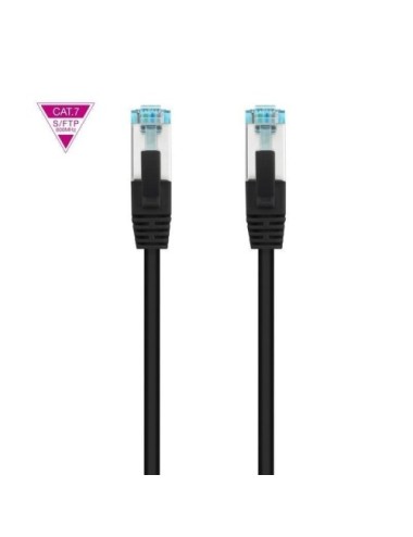 Cable de Red RJ45 SFTP Nanocable 10.20.1700-BK Cat.7/ 50cm/ Negro