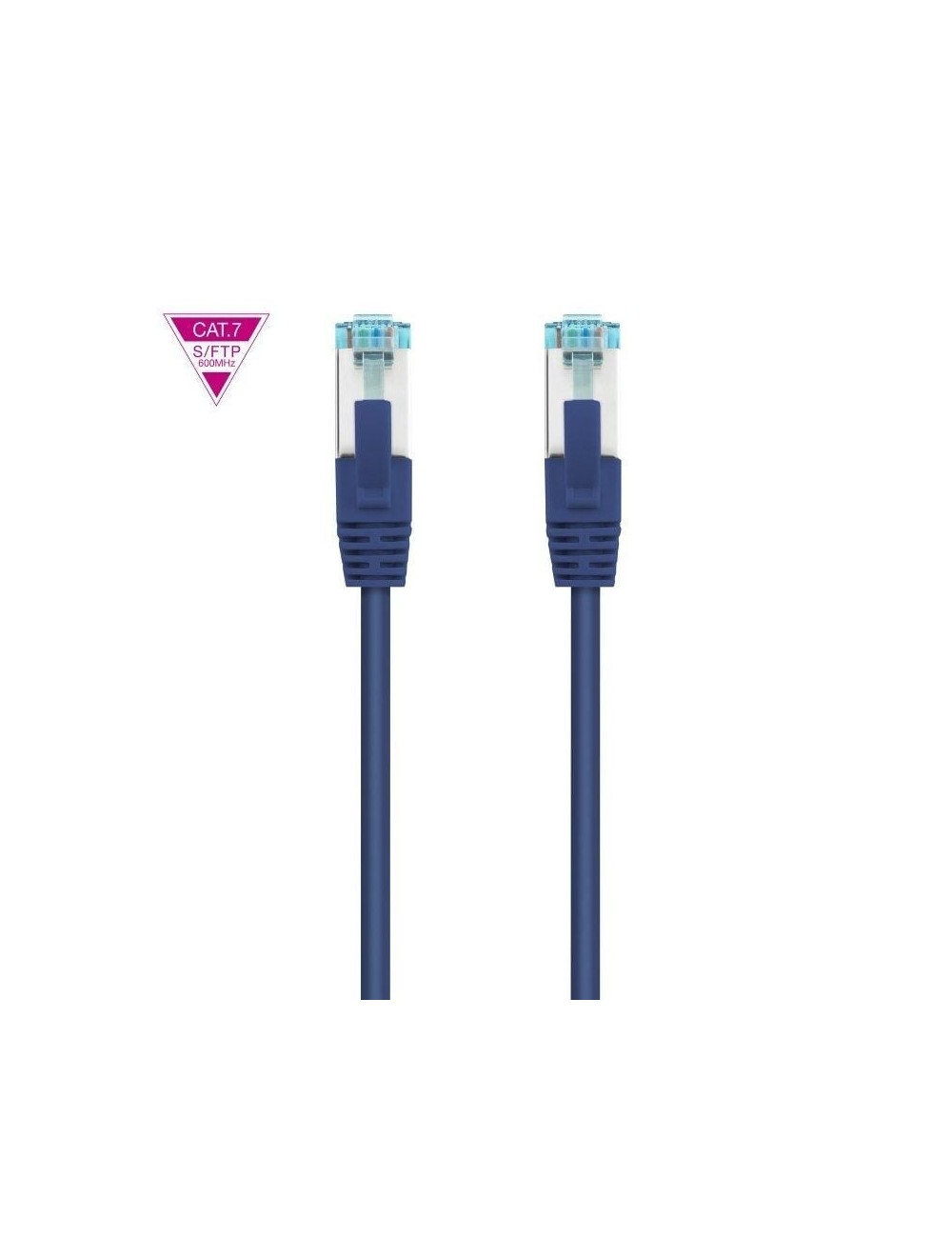 Cable de Red RJ45 SFTP Nanocable 10.20.1701-BL Cat.7/ 1m/ Azul