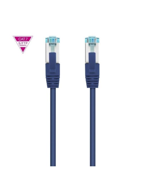 Cable de Red RJ45 SFTP Nanocable 10.20.1701-BL Cat.7/ 1m/ Azul