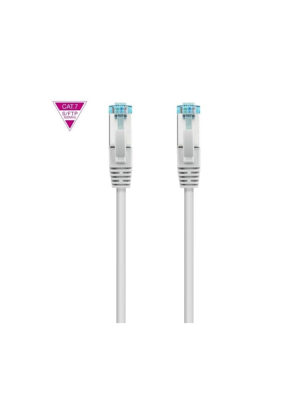 Cable de Red RJ45 SFTP Nanocable 10.20.1701-L150 Cat.7/ 1.5m/ Gris