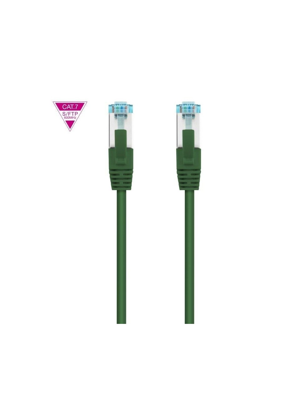 Cable de Red RJ45 SFTP Nanocable 10.20.1702-GR Cat.7/ 2m/ Verde