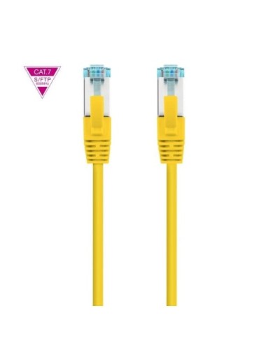 Cable de Red RJ45 SFTP Nanocable 10.20.1702-Y Cat.7/ 2m/ Amarillo