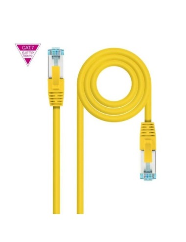 Cable de Red RJ45 SFTP Nanocable 10.20.1702-Y Cat.7/ 2m/ Amarillo