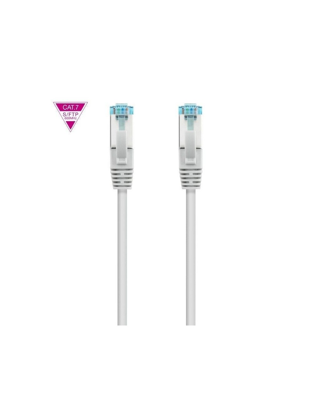 Cable de Red RJ45 SFTP Nanocable 10.20.1720 Cat.7/ 20m/ Gris