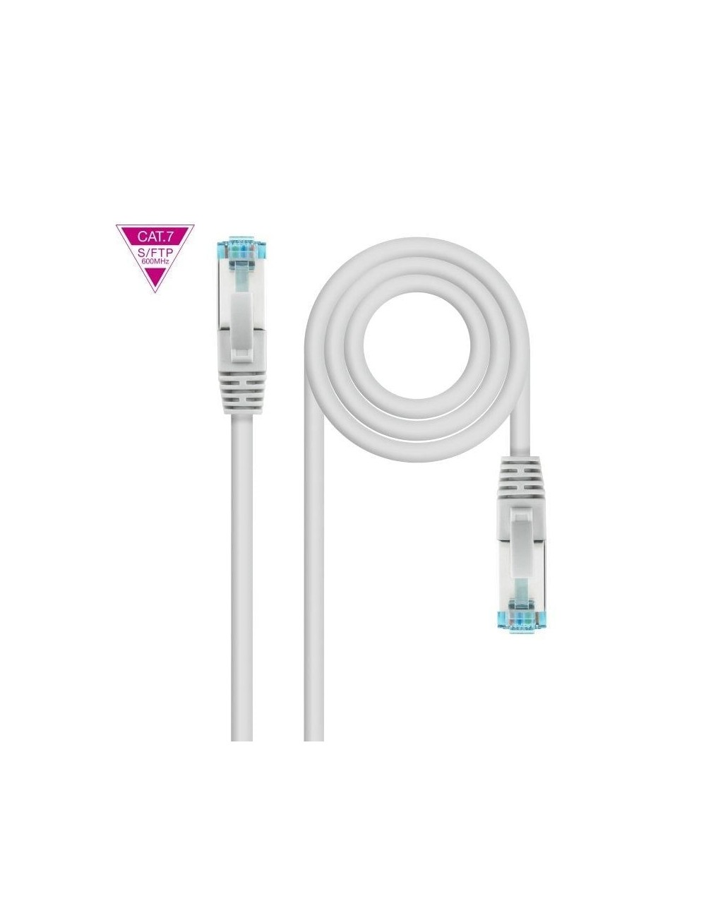 CABLE DE XARXA RJ45 SFTP NANOCABLE - CAT.7 - 25MTS - GRIS ( 10.20.1725 )