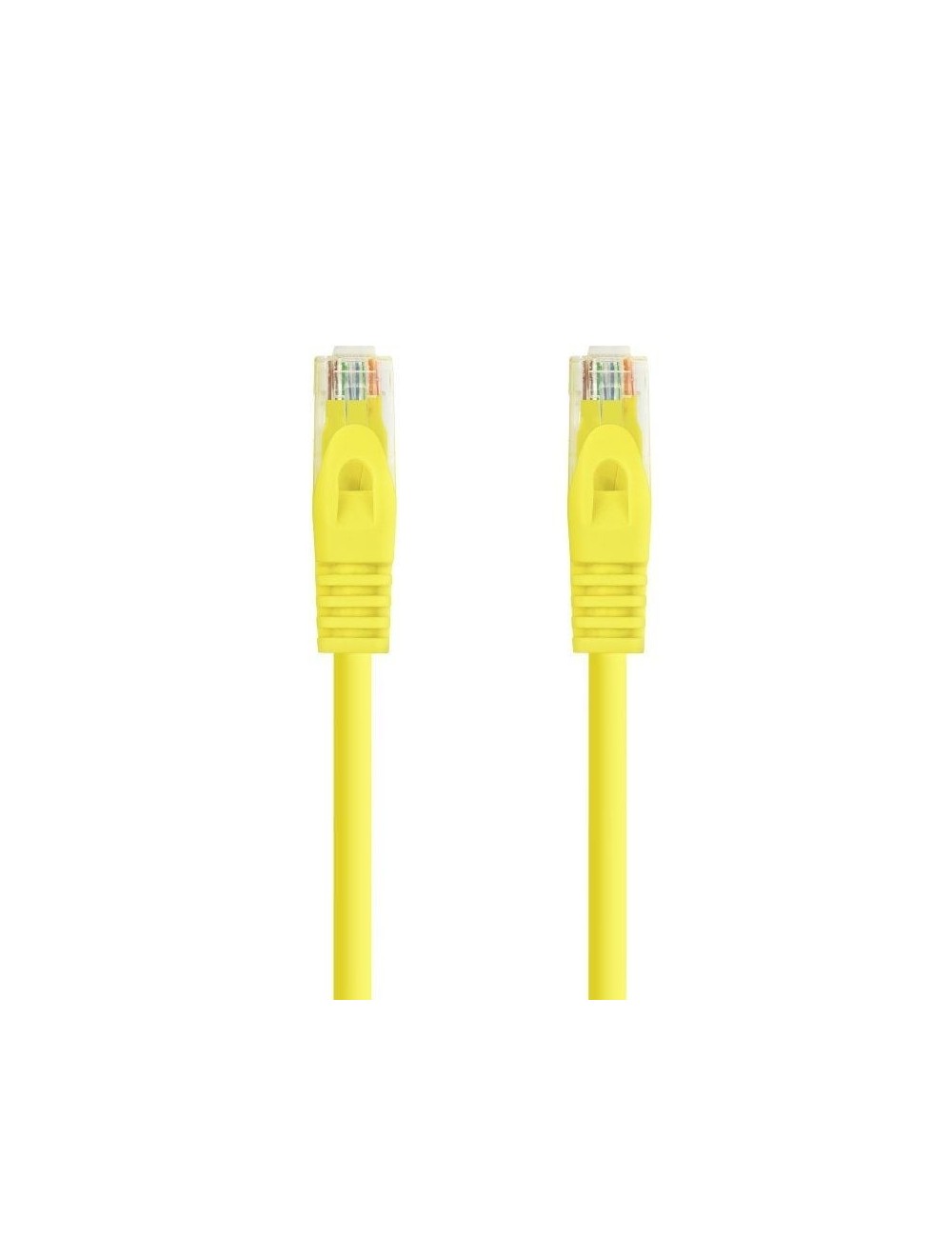 Cable de Red RJ45 UTP Nanocable 10.20.1800-L25-Y Cat.6A/ LSZH/ 25cm/ Amarillo
