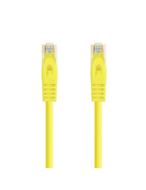 Cable de Red RJ45 UTP Nanocable 10.20.1800-L25-Y Cat.6A/ LSZH/ 25cm/ Amarillo