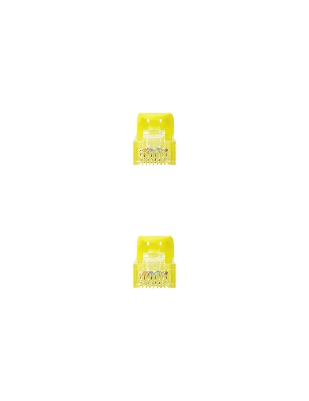 Cable de Red RJ45 UTP Nanocable 10.20.1800-L25-Y Cat.6A/ LSZH/ 25cm/ Amarillo