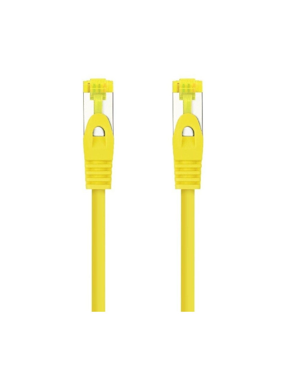 Cable de Red RJ45 SFTP Nanocable 10.20.1900-L25-Y Cat.6A/ LSZH/ 25cm/ Amarillo