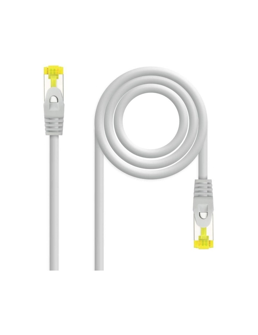 Cable de Red RJ45 SFTP Nanocable 10.20.1902 Cat.6A/ 2m/ Gris