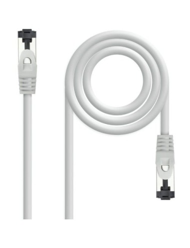 Cable de Red RJ45 SSTP Nanocable 10.20.2001 Cat.8.1/ 1m/ Gris