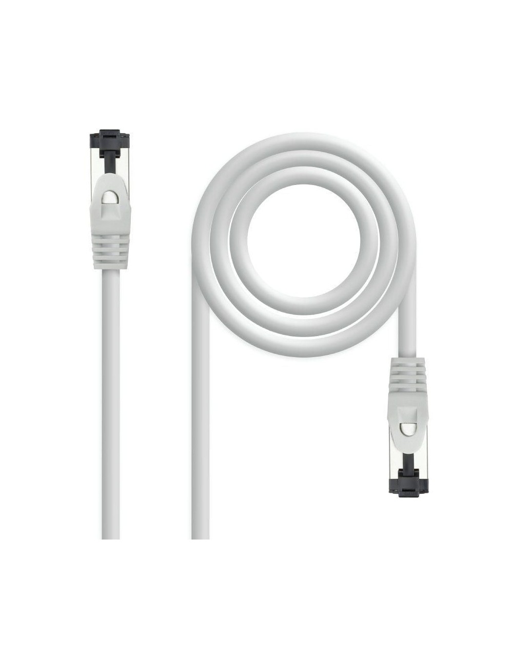 Cable de Red RJ45 SSTP Nanocable 10.20.2001-L150 Cat.8.1/ 1.5m/ Gris