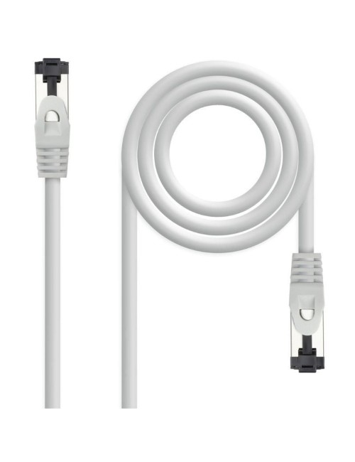 Cable de Red RJ45 SSTP Nanocable 10.20.2003 Cat.8.1/ 3m/ Gris