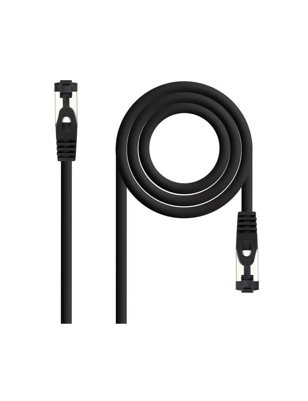 Cable de Red RJ45 SSTP Nanocable 10.20.2005-BK Cat.8.1/ 5m/ Negro