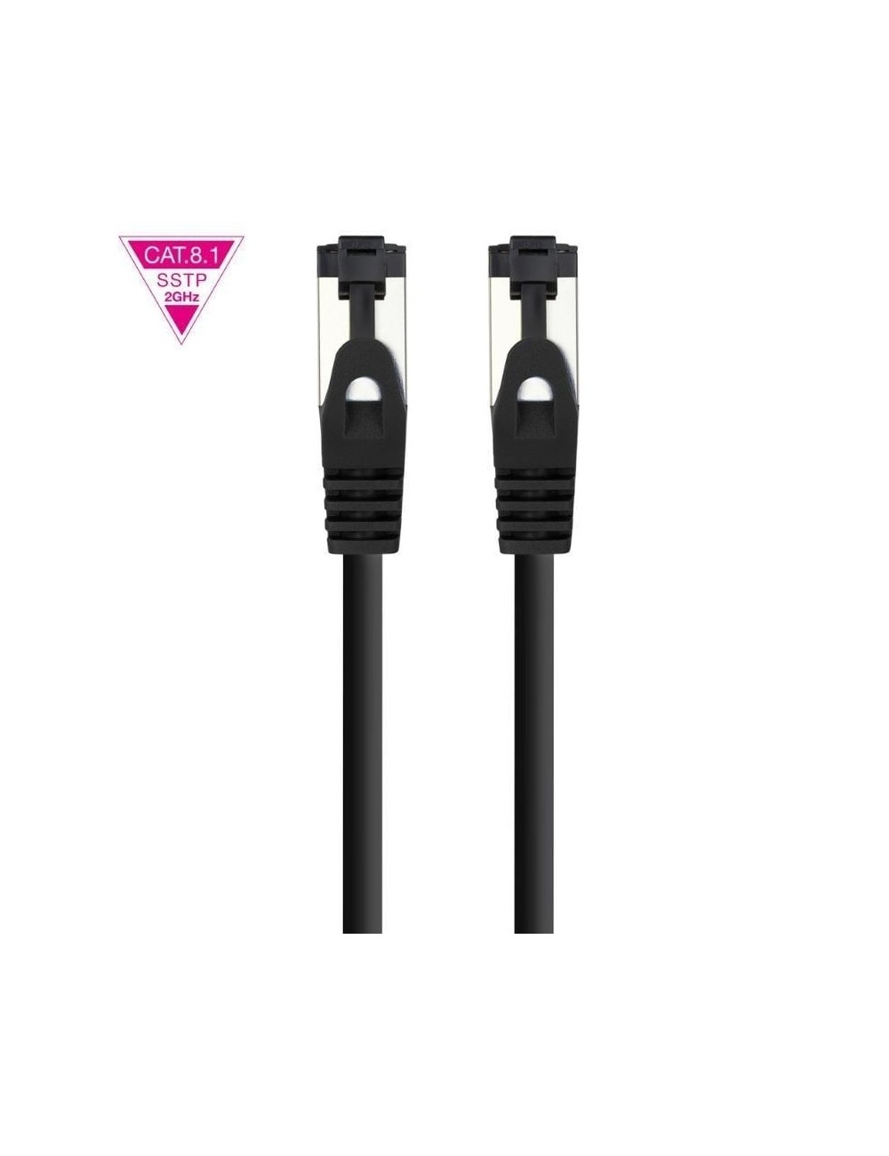 Cable de Red RJ45 SSTP Nanocable 10.20.2005-BK Cat.8.1/ 5m/ Negro