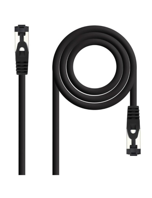 Cable de Red RJ45 SSTP Nanocable 10.20.2007-BK Cat.8.1/ 7m/ Negro