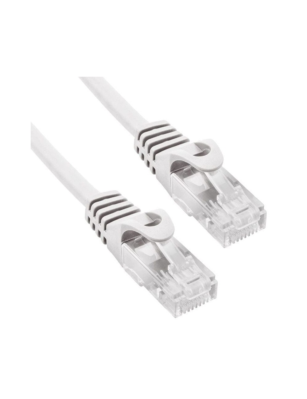 Cable de Red RJ45 UTP Phasak PHK 1552 Cat.6/ 25cm/ Gris