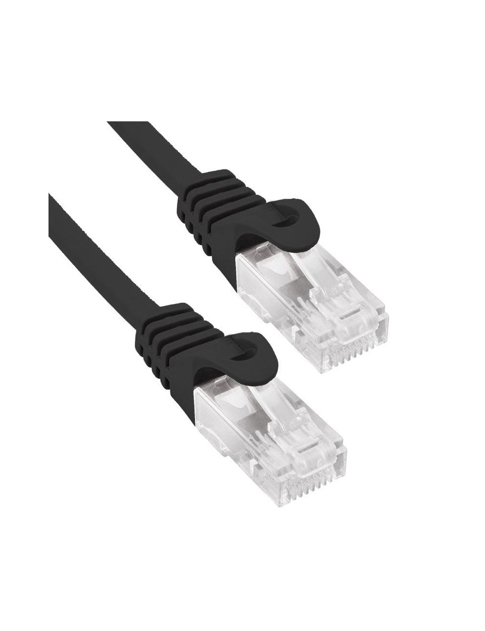 Cable de Red RJ45 UTP Phasak PHK 1750 Cat.6/ 50cm/ Negro