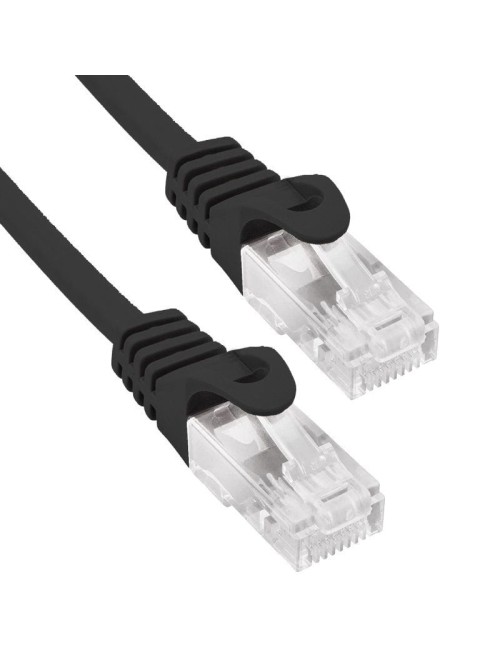 Cable de Red RJ45 UTP Phasak PHK 1852 Cat.6/ 25cm/ Negro