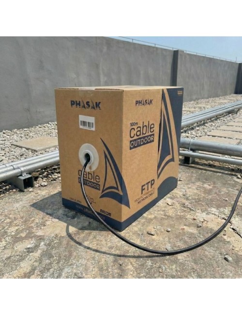 Bobina de Cable RJ45 FTP Phasak PHR 671 Cat.6/ 100m