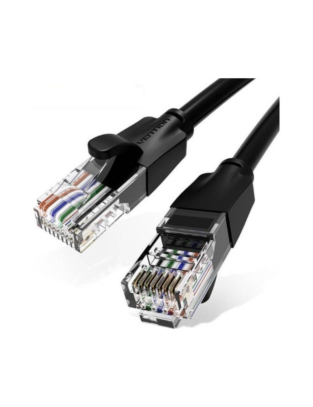 Cable de Red RJ45 UTP Vention IBEBK Cat.6/ 8m/ Negro