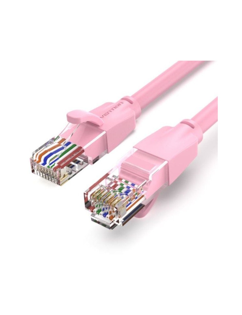 Cable de Red RJ45 UTP Vention IBEPH Cat.6/ 2m/ Rosa