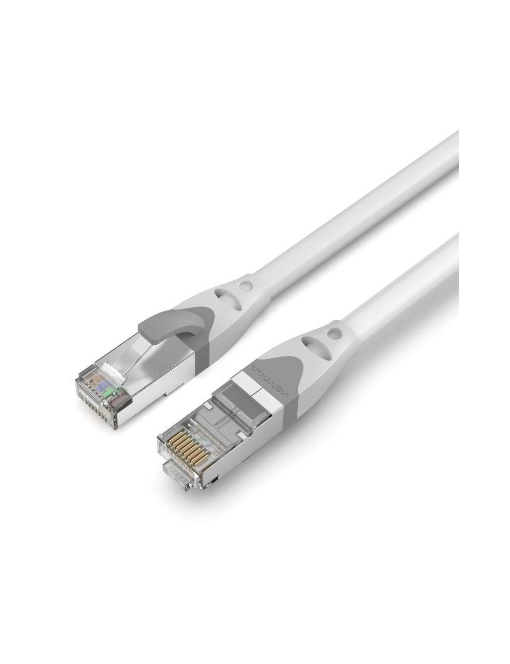 Cable de Red RJ45 SFTP Vention IBHYH Cat.6a/ 2m/ Naranja