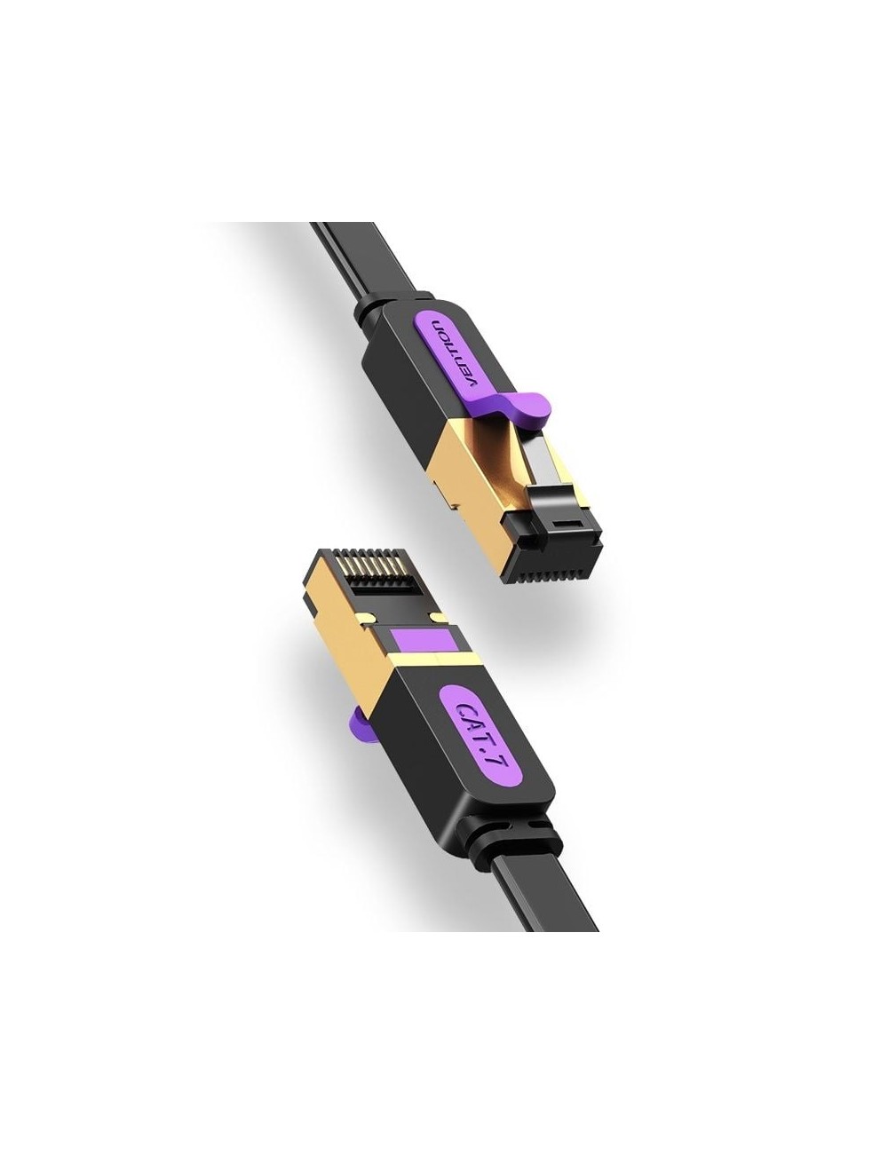 Cable de Red RJ45 STP Vention ICABI Cat.7/ 3m/ Negro